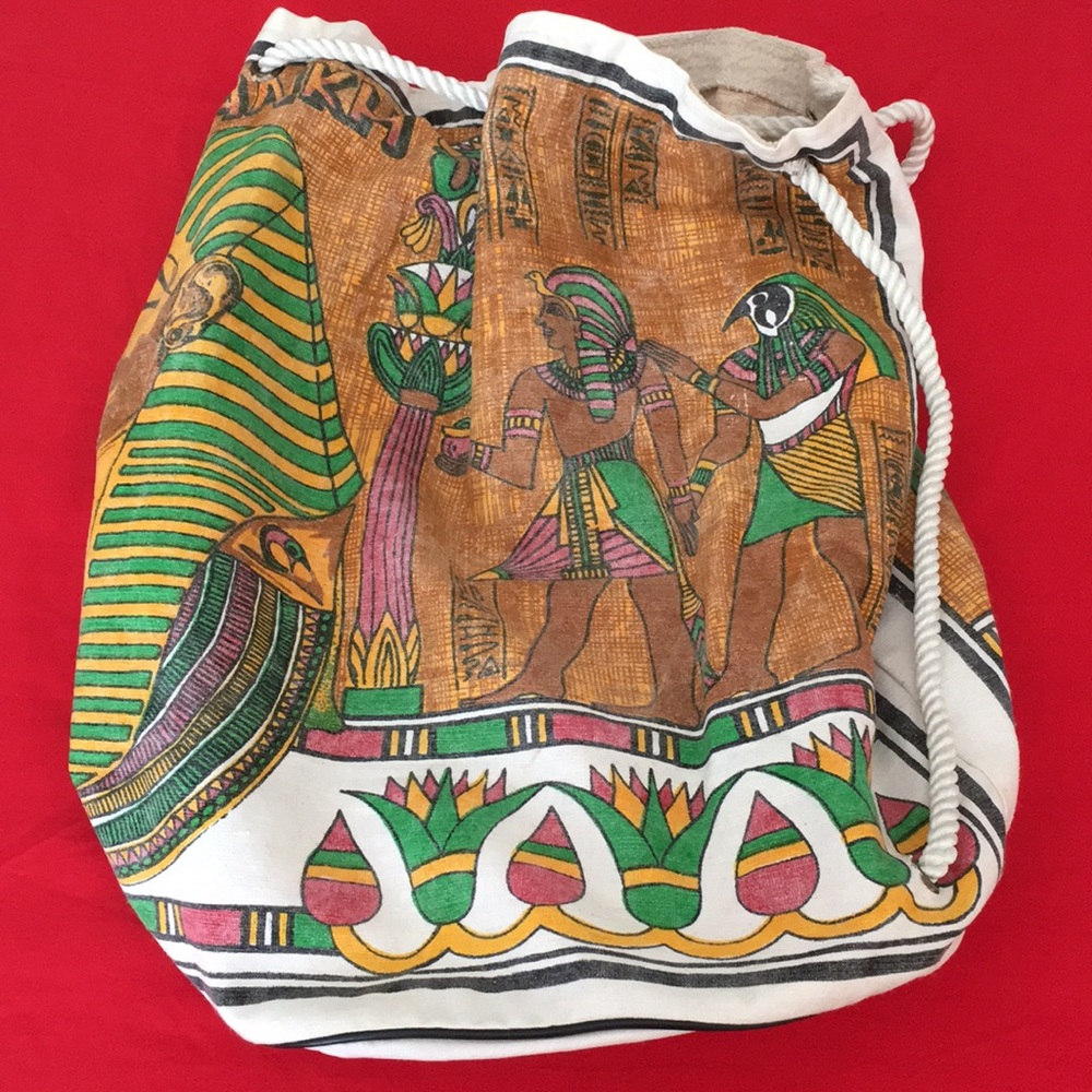 Egyptian Drawstring Backpack - Picture 2 of 6